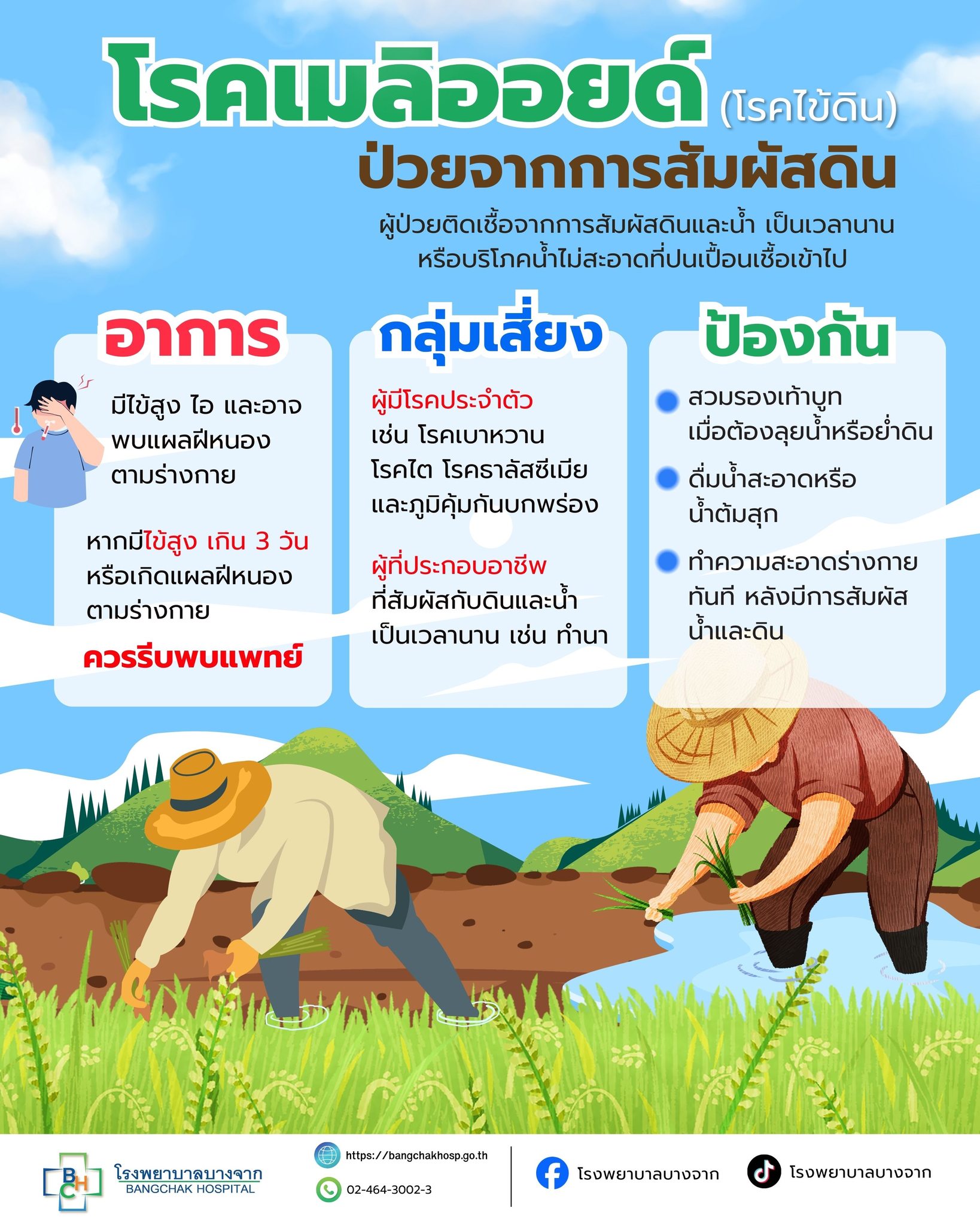 ❝โรคเมลิออยด์ หรือไข้ดิน ❞