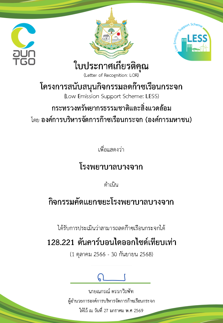 กิจกรรมลดก๊าซเรือนกระจก
